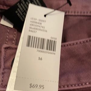 Lavender lane Bryant girlfriend crop 16